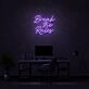 Break The Rules Neon Sign