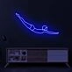Cyan Diver LED Neon Sign