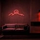 Mountainscape Neon Sign