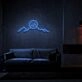 Mountainscape Neon Sign