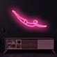 Cyan Diver LED Neon Sign