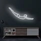 Cyan Diver LED Neon Sign