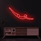 Cyan Diver LED Neon Sign