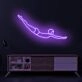 Cyan Diver LED Neon Sign
