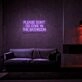 Please Dont Do Coke In The Bathroom Neon Sign