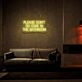Please Dont Do Coke In The Bathroom Neon Sign