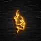 Two Faces Neon Sign