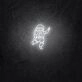 Space Man LED Neon Sign
