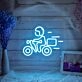 Food Delivery Neon Sign