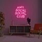 Anti Social Social Club LED Neon Sign