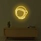 Space Man Head LED Neon Sign