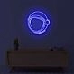 Space Man Head LED Neon Sign