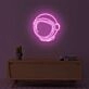 Space Man Head LED Neon Sign