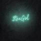It's a girl LED Neon Sign