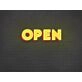 3D Open Neon Sign