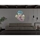 Anime Laughing Girl Neon Sign