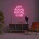 Anti Social Social Club LED Neon Sign
