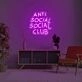 Anti Social Social Club LED Neon Sign