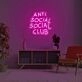 Anti Social Social Club LED Neon Sign