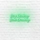 Stop Thinking Start Drinking LED Sign