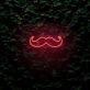 Moustache LED Sign