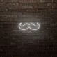 Moustache LED Sign