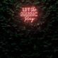 Let The Music Play LED Sign