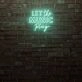 Let The Music Play LED Sign