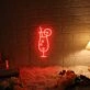 Cocktail Glass LED Sign
