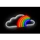 Cloud Rainbow Sign Neon Sign