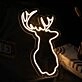Deer Head Neon Sign