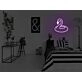 Flamingo Pool Floaty Neon Sign