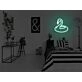 Flamingo Pool Floaty Neon Sign