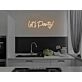 Lets Party Neon Sign