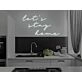 Lets Stay Home Neon Sign