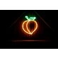 Peach Sign Neon Sign