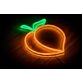 Peach Sign Neon Sign