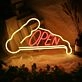 Pizza Open Neon Sign