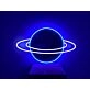 Planet Saturn Neon Sign