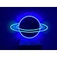 Planet Saturn Neon Sign