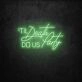 Til Death Do Us Party LED Sign