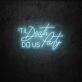 Til Death Do Us Party LED Sign