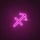 Sagittarius Zodiac Neon Sign