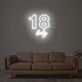 18 Baby Neon Sign