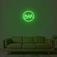 Bar Logo Neon Sign