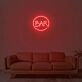 Bar Logo Neon Sign