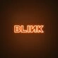 Blink Neon Sign