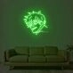 Boy With Glasses Neon Sign
