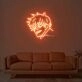 Boy With Glasses Neon Sign