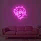 Boy With Glasses Neon Sign